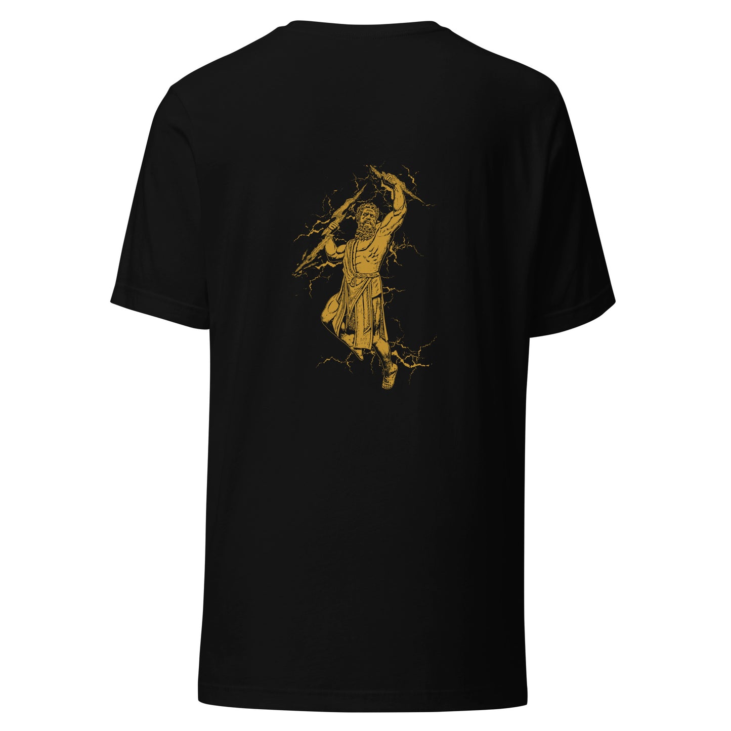 Zeus | Olympian Edition T-shirt (Black) Double-sided